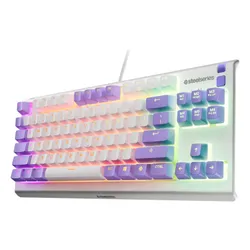 Klawiatura STEELSERIES Apex 3 TKL US Fioletowy