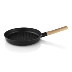 EVA SOLO Nordic Kitchen 28 cm - patelnia grillowa aluminiowa nieprzywierająca