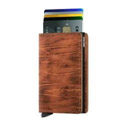 Mały portfel RFID Slimwallet Secrid Dutch Martin - whiskey