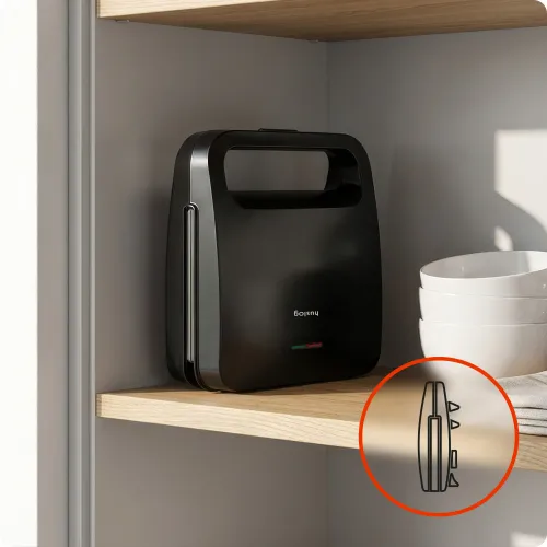 Opiekacz Huslog HUS1074 Trójkąty 800W
