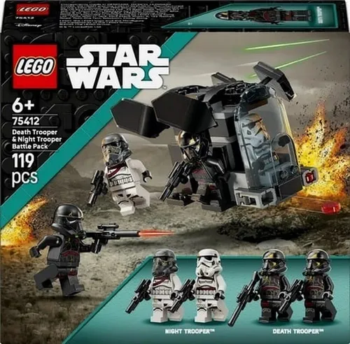 LEGO Star Wars 75412 Szturmowiec Śmierci I Nocny Szturmowiec — Zestaw Bitewny