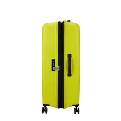 Большой расширенный чемодан American Tourister AeroStep-light lime