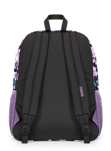 Union Pack JanSport kızlar için Okul sırt çantası-mor petals