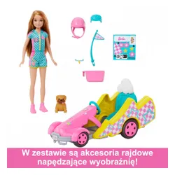 Кукла Mattel Barbie Stacie и автомобиль из фильма Gokart