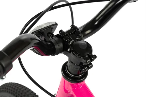 Rower dziecięcy KARBON Superlight Automatic 16 cali dla dziewczynki Różowy