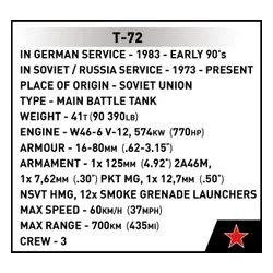 Cobi Klocki Klocki Armed Forces T-72 (East Germany/Soviet)