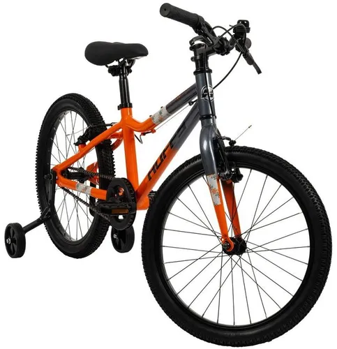 Rower dziecięcy HUFFY Literide Kids 20 cali dla chłopca Pomarańczowo-grafitowy