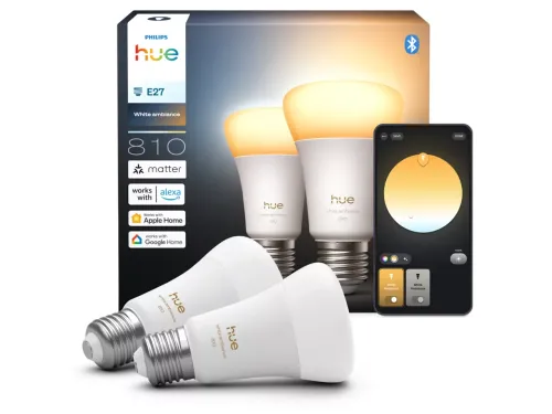 Żarówka LED Philips Hue White Ambiance A60 E27 810 2szt.