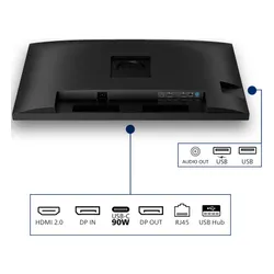 Monitor PHILIPS 32B2U3601 31.5" 2560x1440px IPS 100Hz 4 ms [GTG]