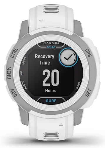 Смарт-часы Garmin Instinct 2s Solar Surf 40mm GPS серый / белый