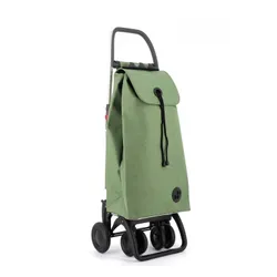 Coș de cumpărături Rolser I-MAX TWEED Folding-green