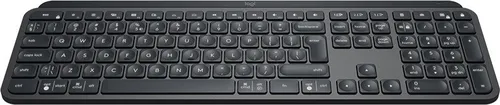 Klawiatura Logitech MX Keys bezprzewodowa 100% (full-size) podświetlana szara