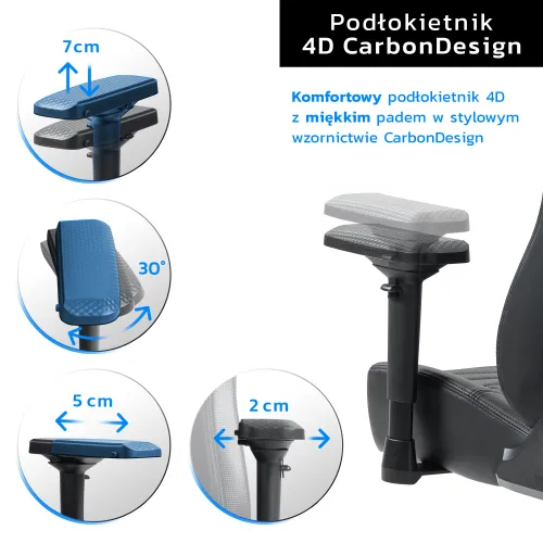 Fotel GAMVIS Elite 2.0 XL Basic Czarny