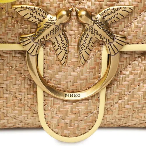 Pinko dragoste Lady Puff clasic CL pe 23 PLTT 100043 A0ot Galben C20q sac