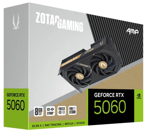 Karta graficzna Zotac GeForce RTX 5060 AMP 8GB GDDR7 128bit DLSS 4