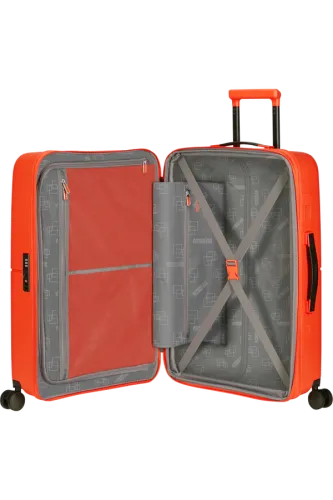 Средний чемодан American Tourister DashPop 67 см - Tangerine Red