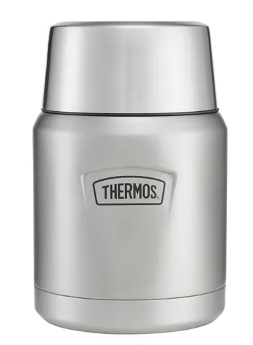 Termos obiadowy z łyżką Thermos Icon Food Jar 0,47 l - matte stainless steel