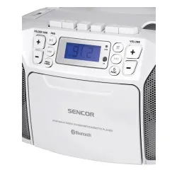 Radiomagnetofon Sencor SPT 3907 W Bluetooth Biały