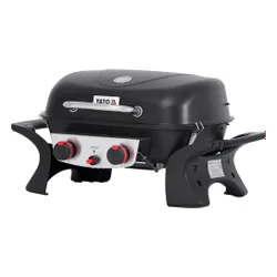 Grill gazowy YATO YG-20005 Yake Czarny 5 kW 47 x 37 cm