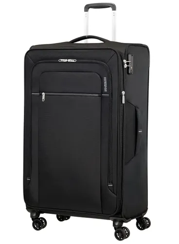 American Tourister Crosstrack Genişletilebilir Büyük Bavul-Siyah / Gri