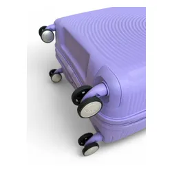 Walizka średnia Soundbox American Tourister - lavender - outlet