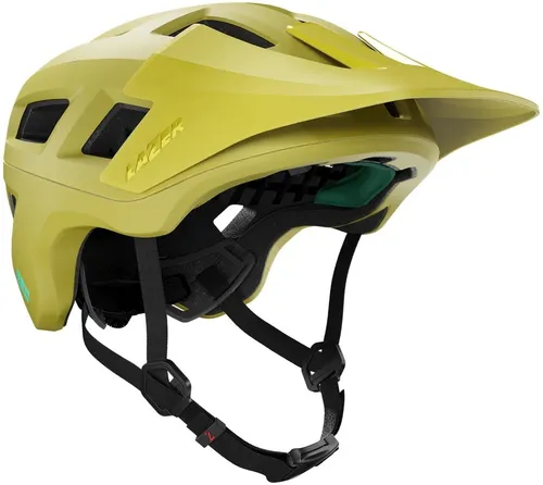 Kask rowerowy LAZER Coyote KinetiCore Zielony mat MTB z możliwością zamontowania lampki (rozmiar L)