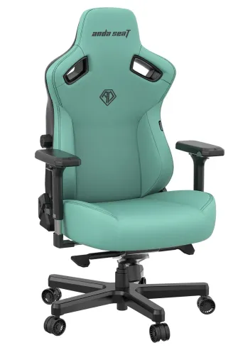 Fotel Anda Seat Kaiser 3 XL Gamingowy do 200kg Skóra ECO Zielony