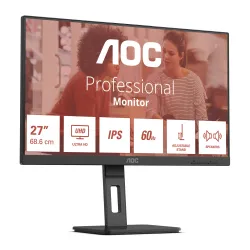 Monitor AOC Essential U27E3UF 27" 4K IPS 60Hz 4ms