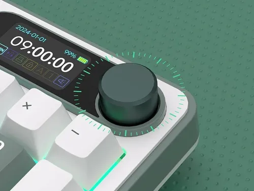 Klawiatura ROYAL KLUDGE RK-S98 Chartreuse Switch Wielokolorowy