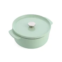 KITCHENAID Pistachio 5,2 l - garnek żeliwny z pokrywką