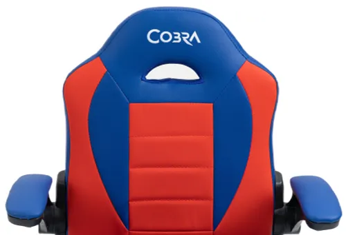 Fotel COBRA Junior Pro Czerwono-niebieski