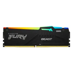 Pamięć RAM Kingston FURY Beast RGB DDR5 32GB 6000 CL36 EXPO Czarny