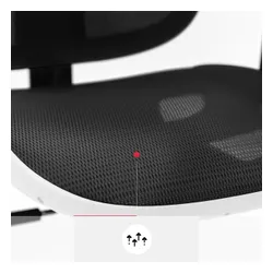 Fotel DIABLO CHAIRS V-Basic Biało-czarny