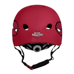 Kask MARVEL Spider-Man Czerwono-czarny dla Dzieci (rozmiar M)