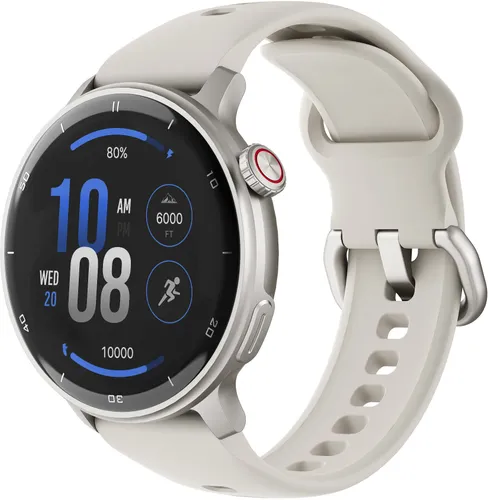 Smartwatch STELIO Activ AI GPS 46mm Srebrny