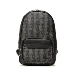 Geantă De Corp Lacoste Nh4131lx Monogram Noir Gris H45 Rucsac