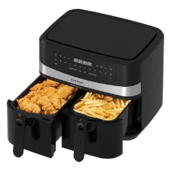 Air Fryer Frytkownica beztłuszczowa TAURUS AF2600D z podwójnym koszem Czarny