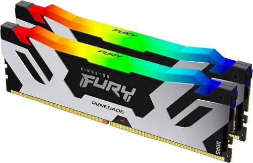 Pamięć RAM Kingston FURY Renegade RGB DDR5 48GB (2 x 24GB) 8400 CL40 Szary