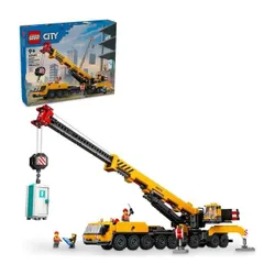 Конструктор LEGO City 60409 желтый подвижный кран