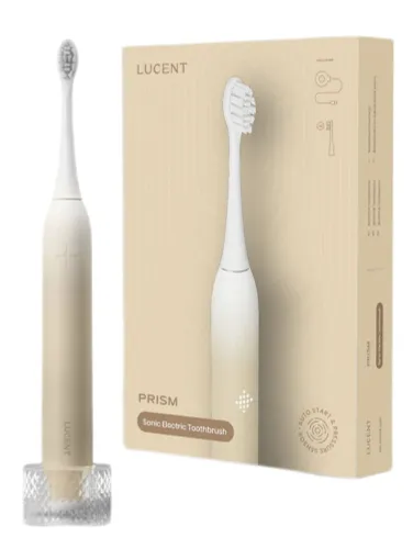 Szczoteczka soniczna BE LUCENT Prism Kremowy