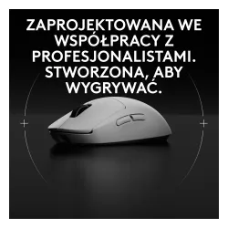 Myszka gamingowa Logitech G Pro 2 Lightspeed Biały