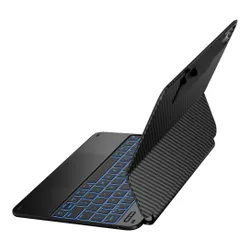 Etui na iPad Air 11 cali TYPECASE Edge Włókno węglowe Klawiatura