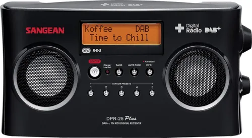 Radioodbiornik Sangean HEDONIC 250 DPR-25+ Radio FM DAB+ Czarny