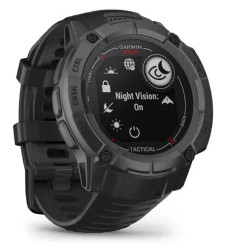 Смарт-часы Garmin Instinct 2x Solar Tactical Edition (черный)