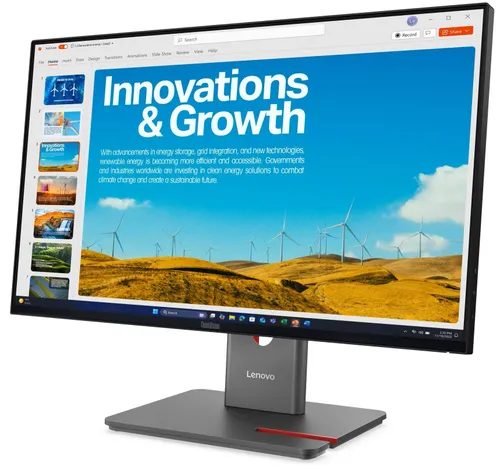 Monitor LENOVO ThinkVision P24QD-40 23.8" 2560x1440px IPS 4 ms [GTG]