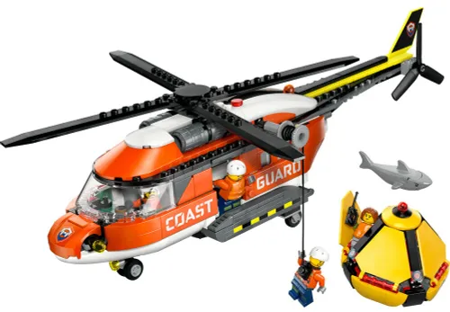 LEGO 60503 City Helikopter straży przybrzeżnej