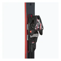 Narty zjazdowe Nordica Doberman SLR DC + wiązania Xcell 14 FDT black/red