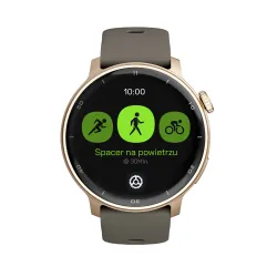 Smartwatch STELIO Activ Funkcje AI 46mm GPS Złoty