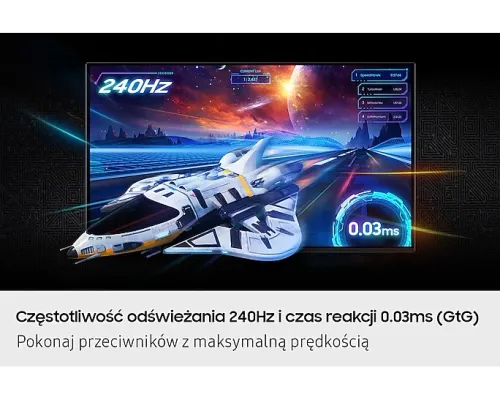 Monitor Samsung Odyssey OLED G8 S32FG810SU 32" 4K OLED 240Hz 0,03ms Gamingowy