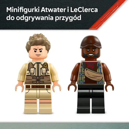 LEGO 76974 Jurassic World Misja na łodzi i model mozazaura